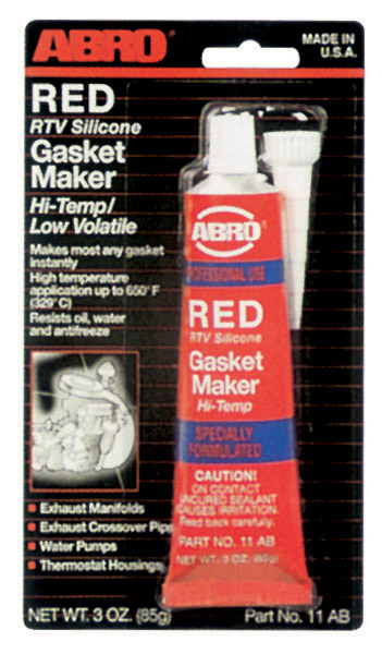 Abro gasket maker red rtv silicone 