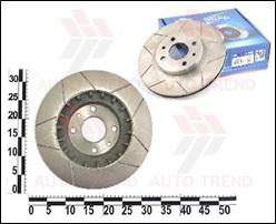 Купить Тормозные диски ВАЗ 2110-12 перед. вент.+канавки R14 (ROTINGER)