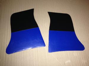 Купить Уголки в ноги ВАЗ 2101-07 (Black&Blue)