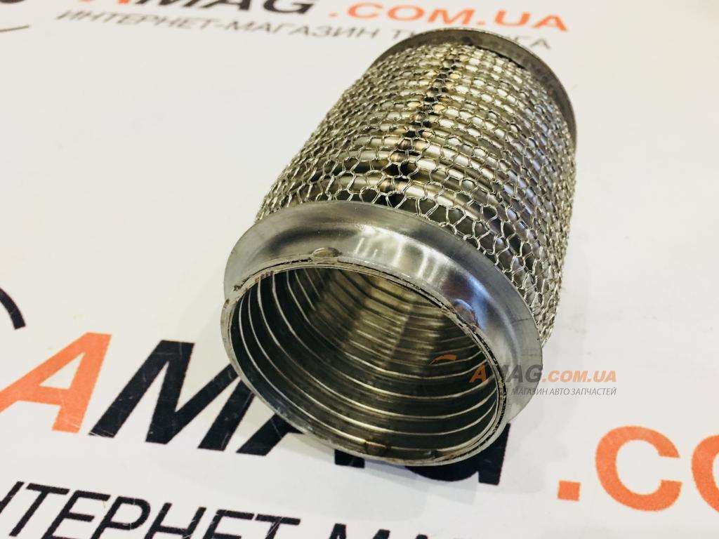 Купить Гофра сильфонная с цельным вкладышем и доп.сеткой из н.ж. стали